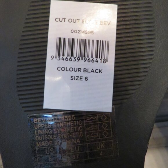 New Woman's Evan's Brand Bev Slide Size 6 Extra Wide Sandal - Picture 4 of 6